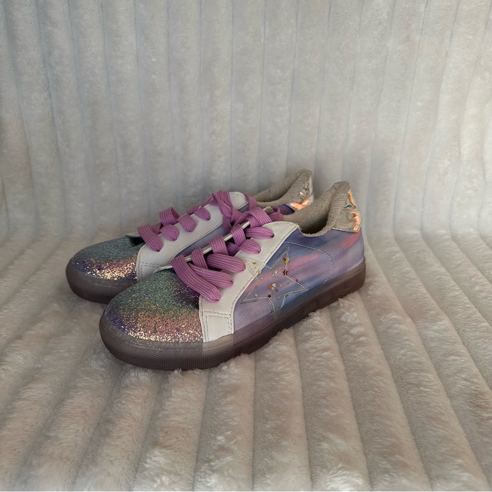 Steve Madden Glitter Galaxy Sneakers – Multi